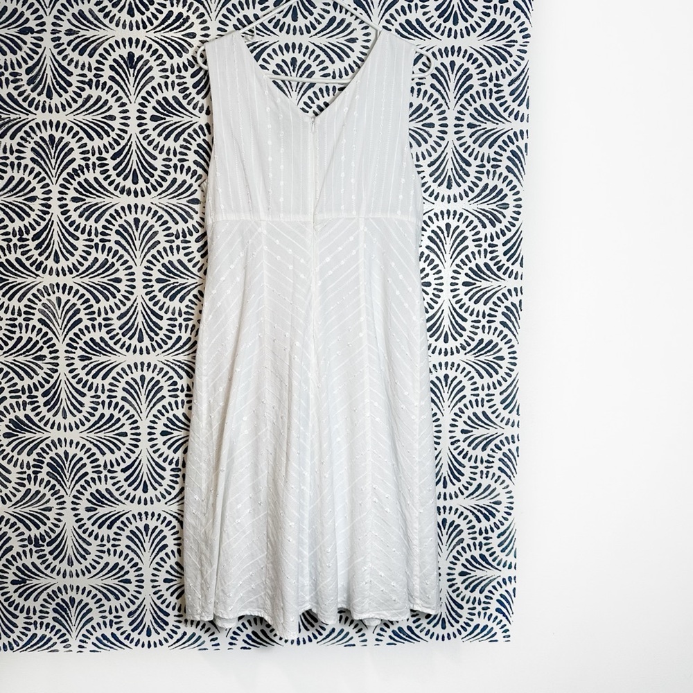 Rabbit Rabbit Rabbit Ivory White Beachy Boho Cotton Dress - Picture 4 of 14